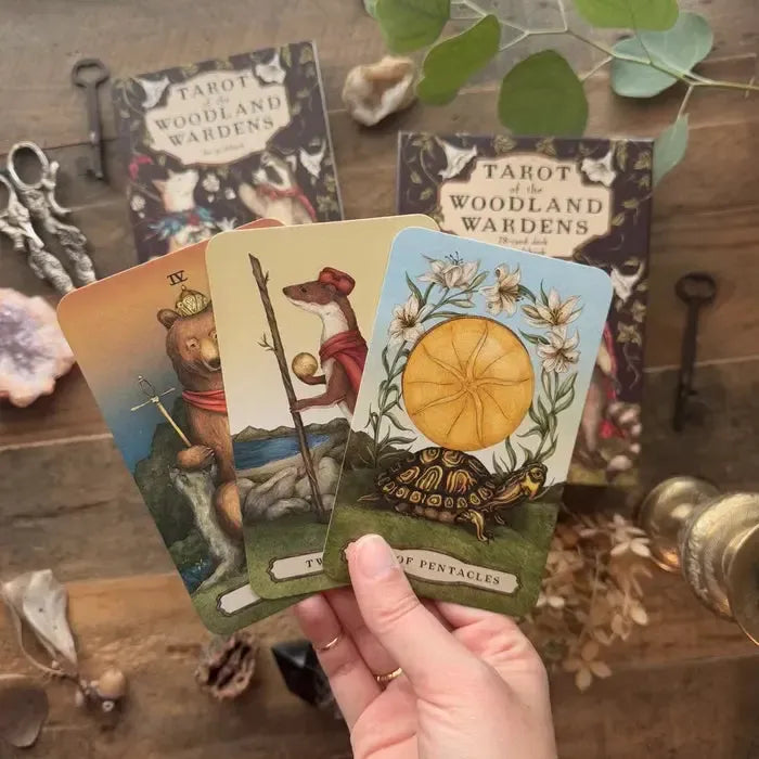 Taro kortos „Woodland Wardens Tarot"