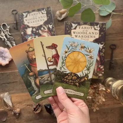 Taro kortos „Woodland Wardens Tarot"