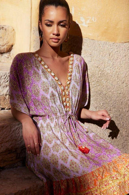 Trumpa Suknelė “Mandalų šokis”