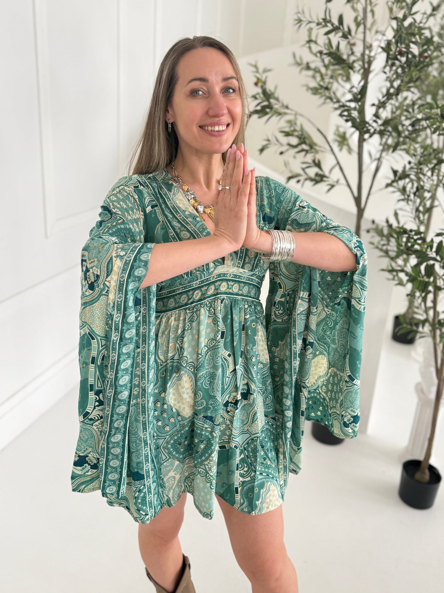 Trumpa suknelė "Boho"