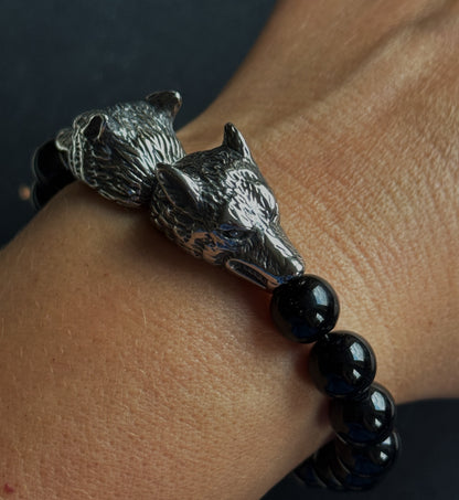 Vyriška apyrankė "Vilko dvasia"