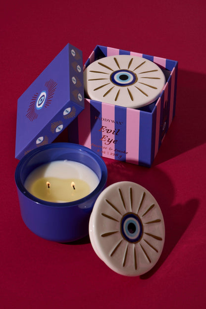 Žvakė "Apsaugos akis" smilkalų ir prieskonių kvapo