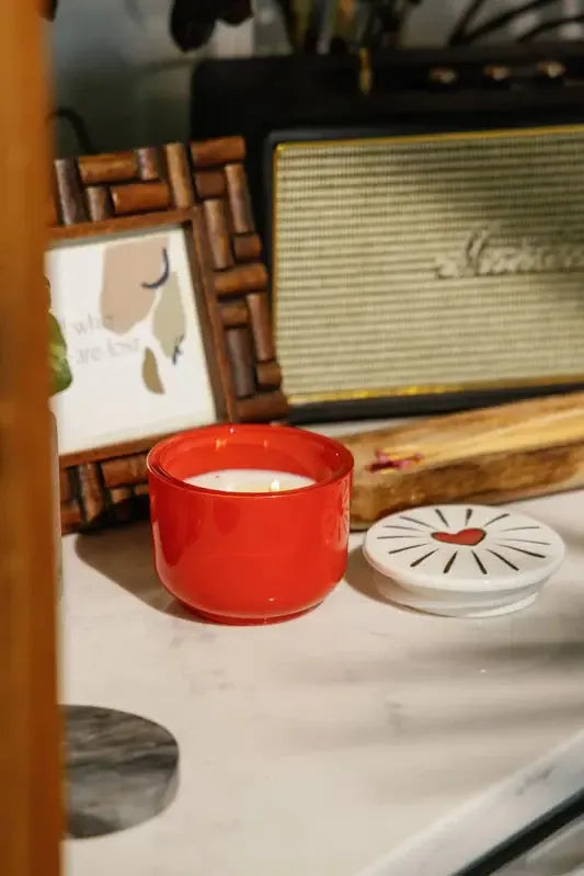 Žvakė "Meilė" figų ir rožių kvapo