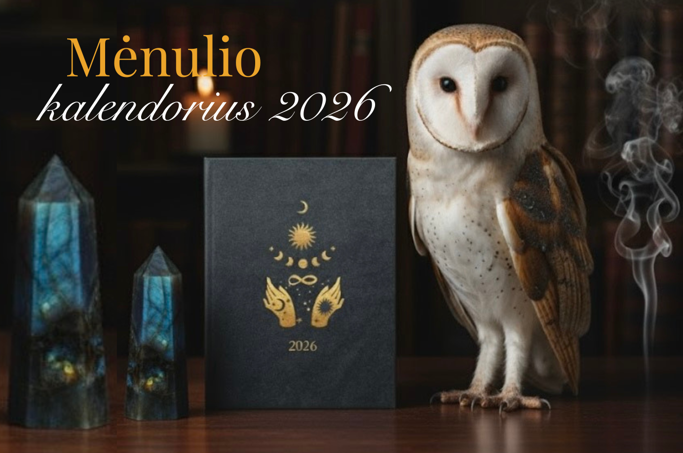 menulio kalendorius 2026