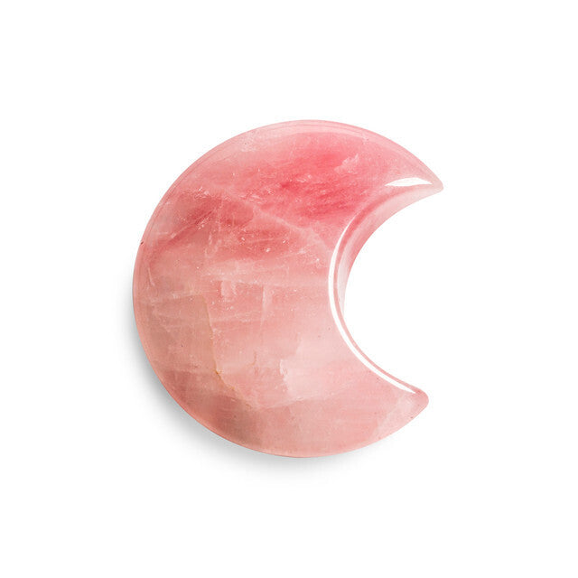 Rožinio Kvarco kristalas "Mėnulis"