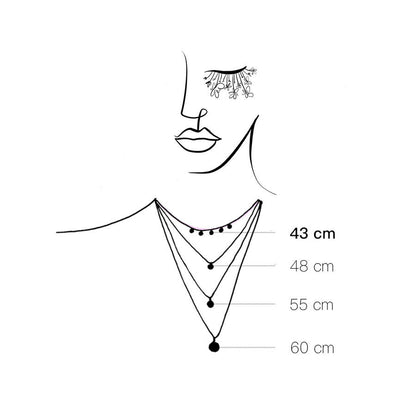 Ilgas žaliojo agato vėrinys su perlu